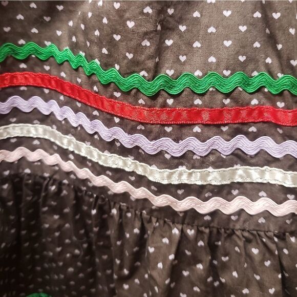 Polkadot Hearts Flirty Skirt - Picture 4 of 7